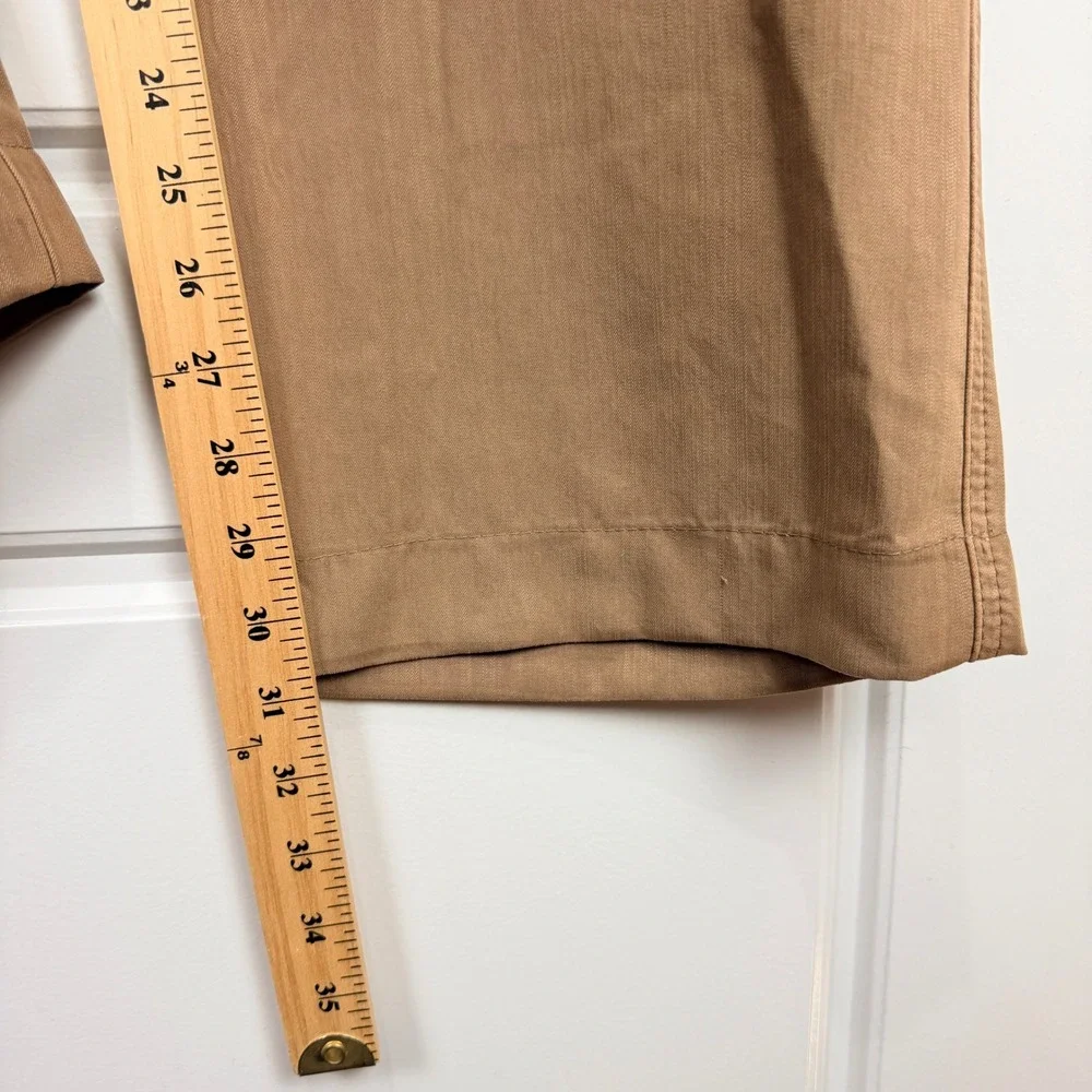 Sundance Sz 16 Alberta Slouchy Straight Leg Tencel Pants Women Casual Beach Boho - Picture 9 of 9